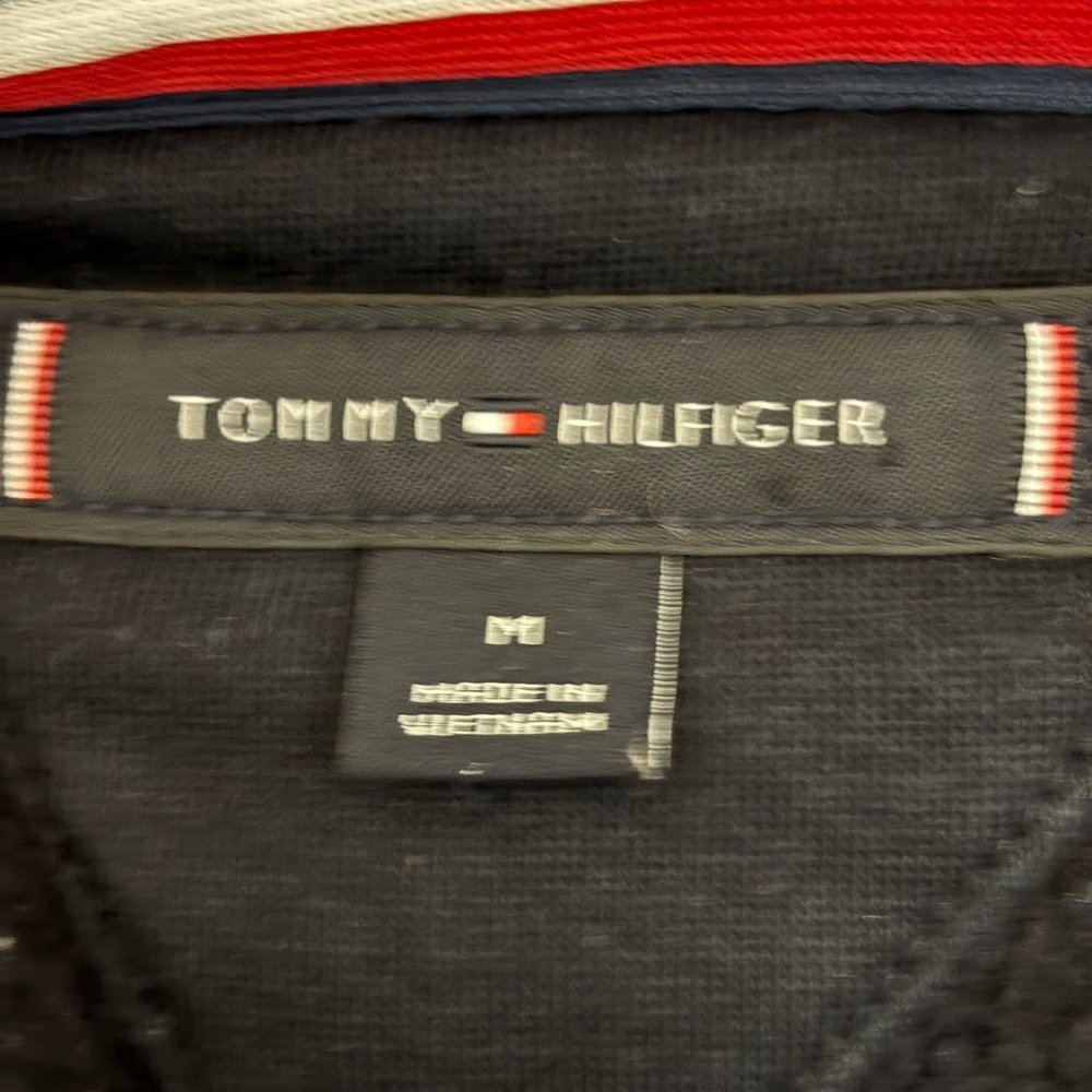 Tommy Hilfiger Men's Dark Blue Crewneck Sweater - Picture 4 of 5